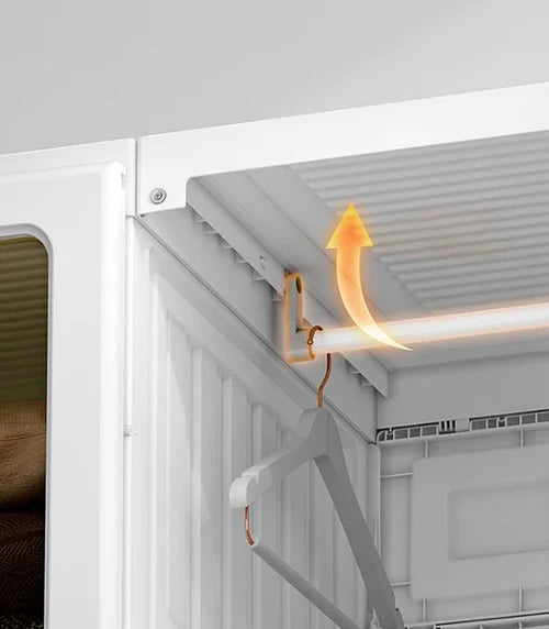 kiti Dobrável Inteligente : 1 Closet Dobrável + 12 Caixa De Armazenamento