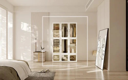 kiti Dobrável Inteligente : 1 Closet Dobrável + 12 Caixa De Armazenamento