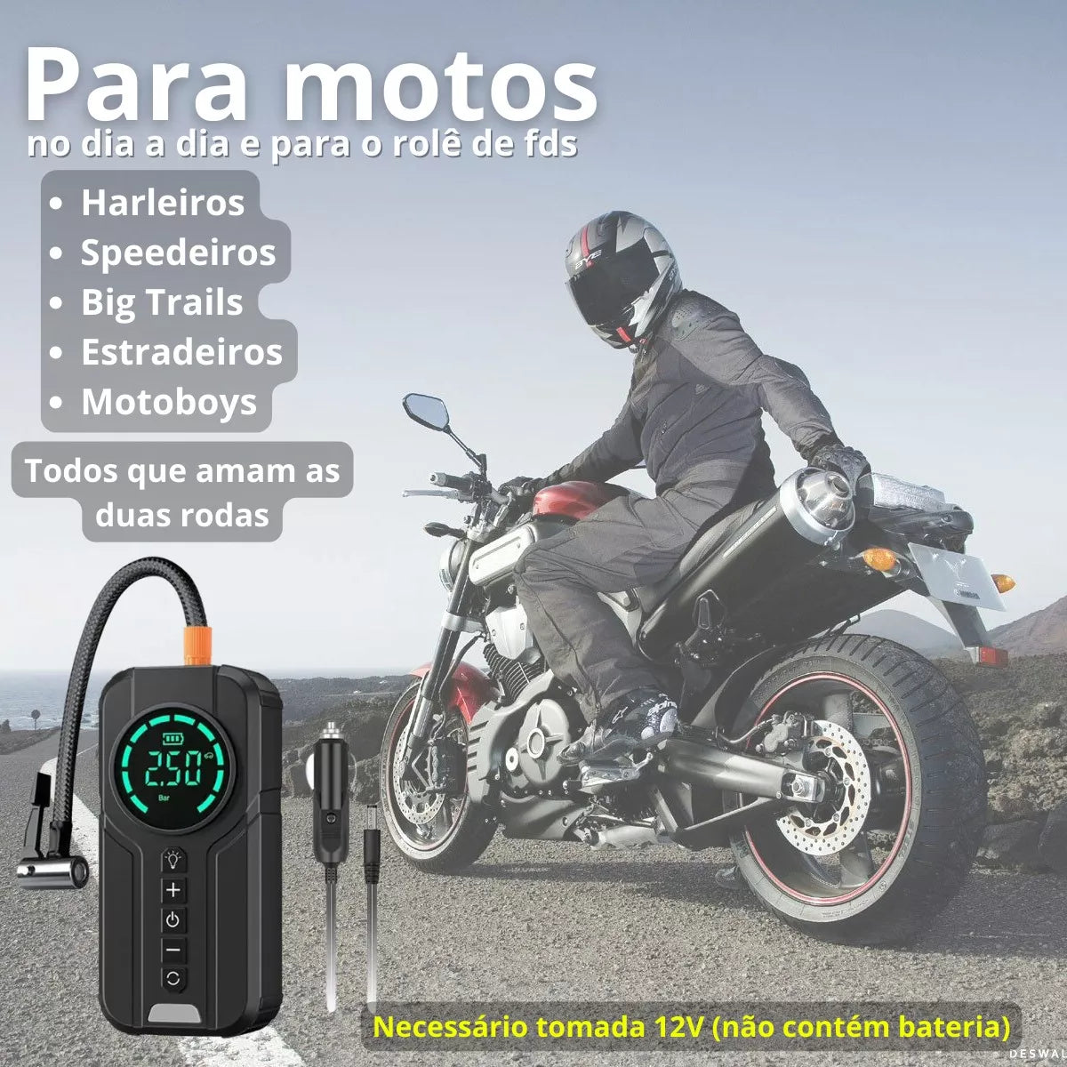 Compreensor de Ar Digital ultra potencia[ALTA PRESSÃO]