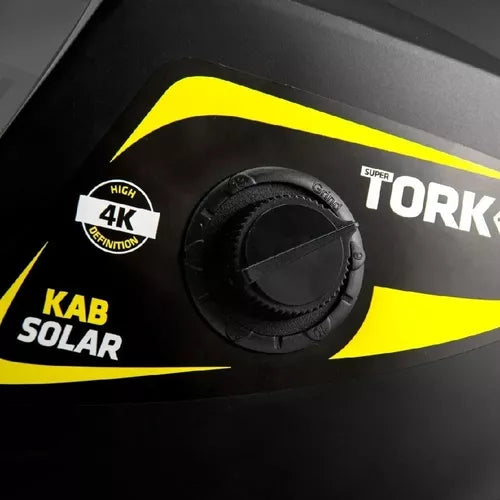 Máquina De Solda Inversora Tig Mma Touch 200 Amp Vrd Tork + Mascara De Solda Automática 4k Ton. 9-13 Tork