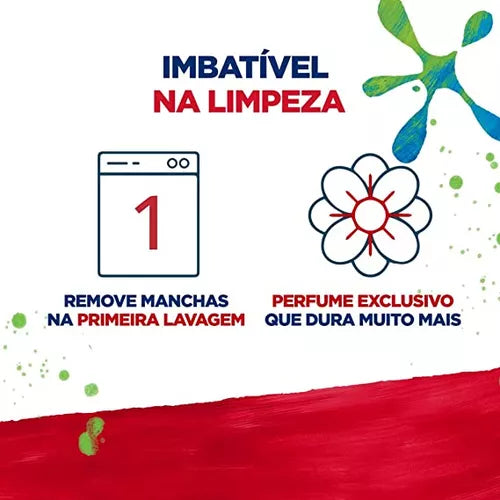 Kit 6 Sabão líquido Lavagem Perfeita galão 3 L Omo