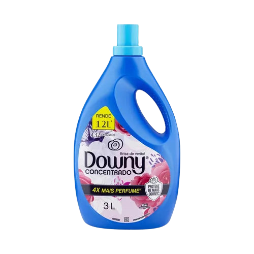 Kit 6 Caixas de sabão Omo Em Pó - 800g Lavagem Perfeita + 2 Amaciante Downy Brisa de verão em galão 3 L