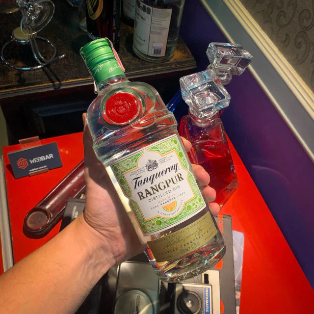 Combo Gin Tanqueray London Dry 750ml 3 Garrafas + 8 Cubos de Gelo Artificial em Aço Inox Reutilizável Com Pegador Drinks Whisky + 5 Xaropes para Gin 30ml