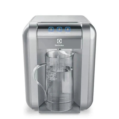 Purificador Electrolux Água Gelada, Fria e Natural com Painel Easy Touch Cinza (PE11X) Bivolt